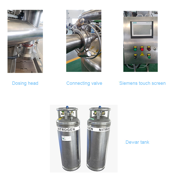 Liquid Nitrogen Injector/Liquid Nitrogen Dispenser/Liquid Nitrogen Doser