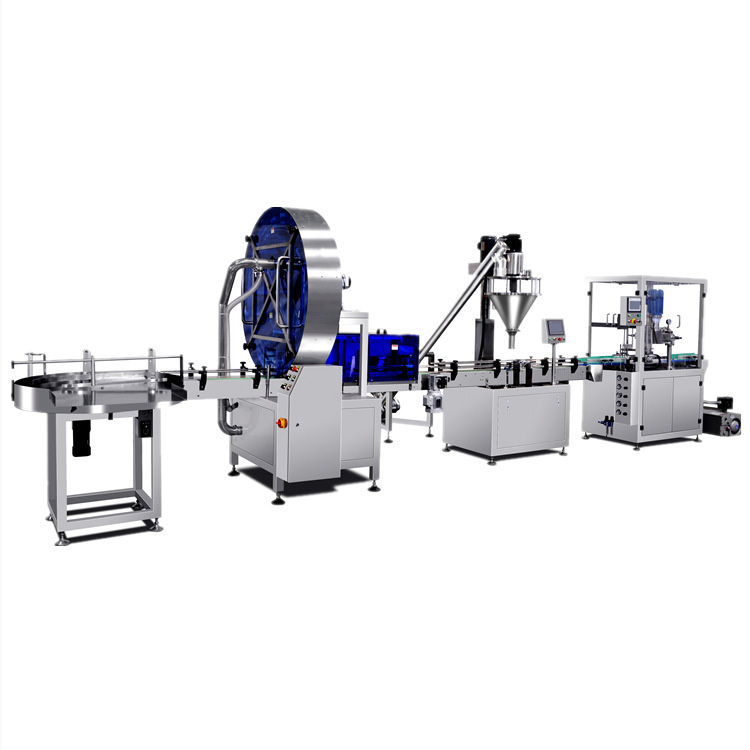 850g Protein Powder Filling Capping Line