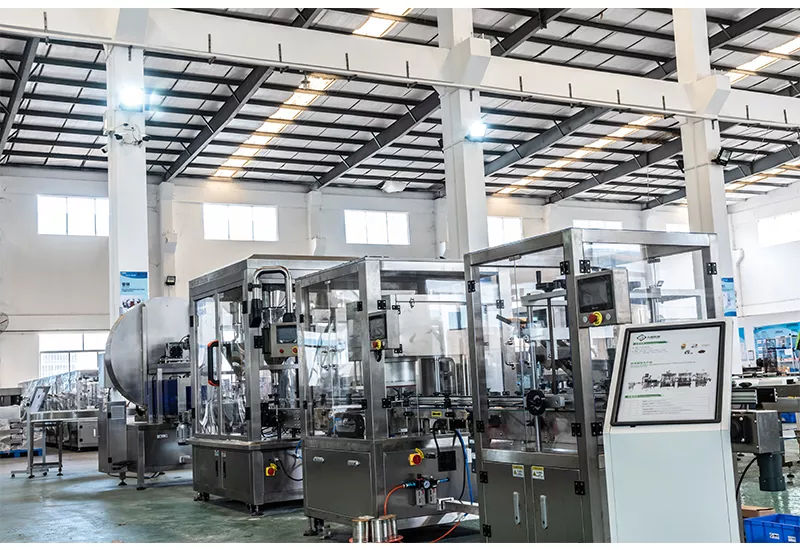 milk powder can packing filling line