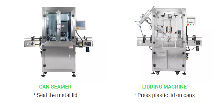 Powder Filling Canning Packing Line