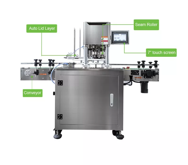 Automatic Can Sealing Seaming Machine