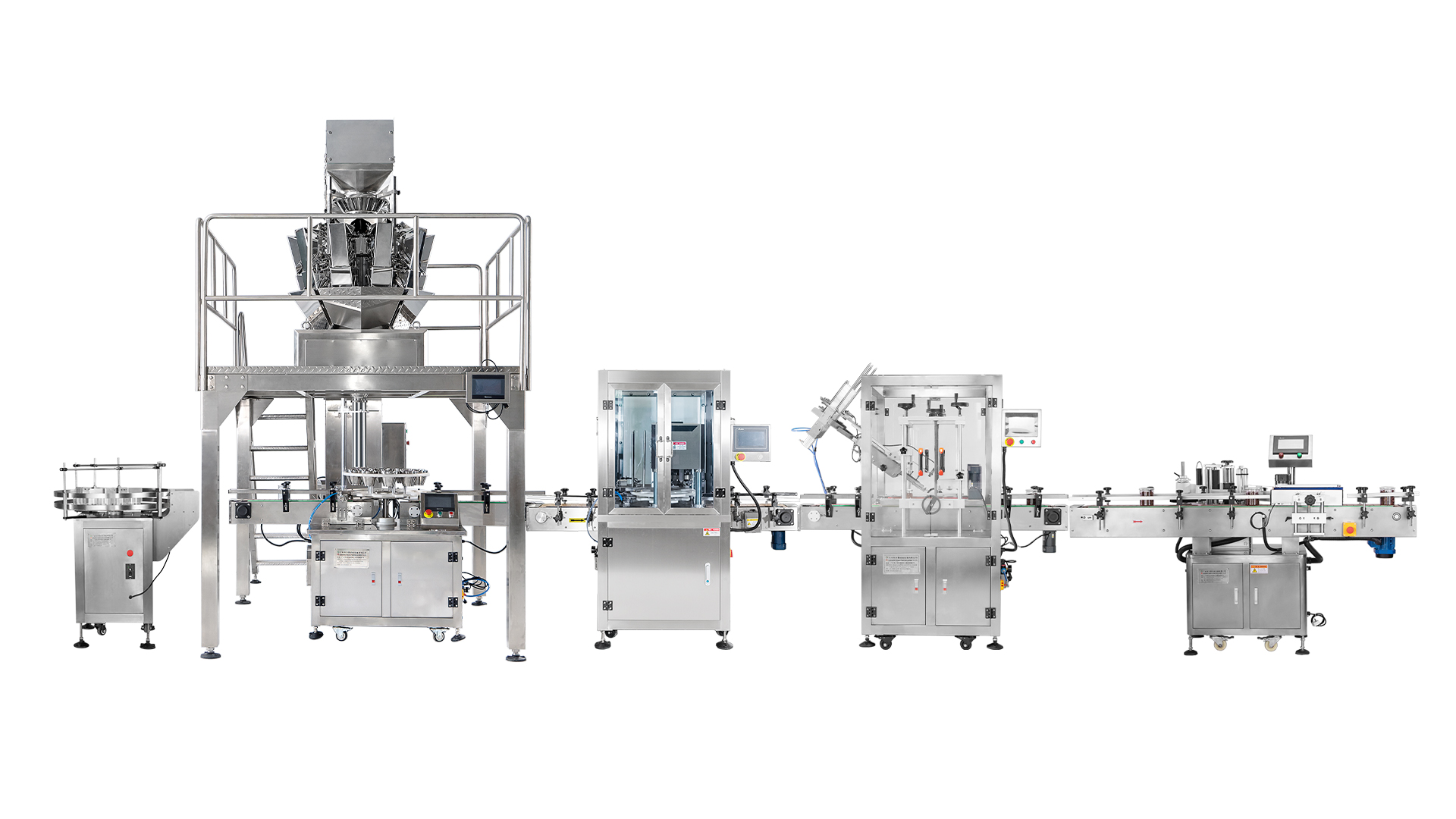 Automatic Canned Granule Food Packaging Line