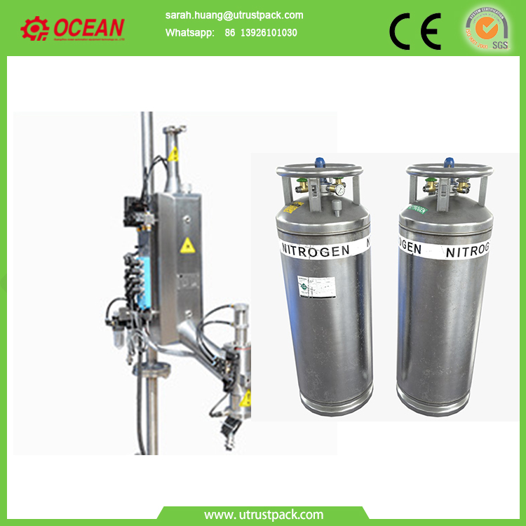 Inyector automático de nitrógeno líquido/Dispensador de nitrógeno líquido/Dosificador de nitrógeno líquido