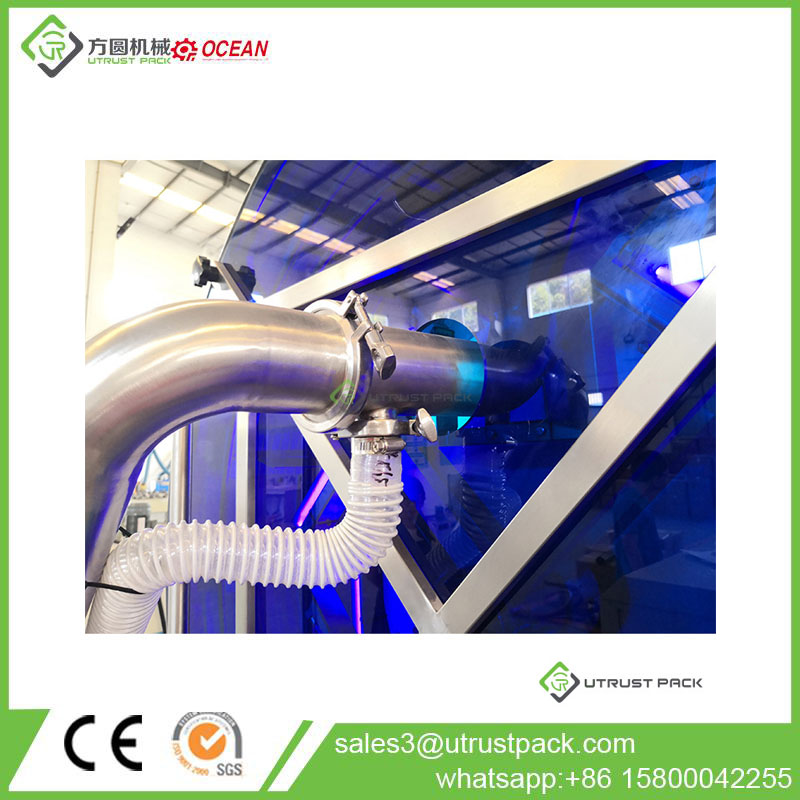Máquina de esterilización UV de latas no magnéticas Túnel rotatorio de esterilizador UV