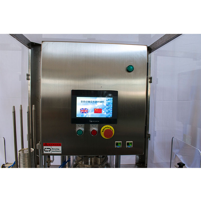 Máquina automática de enlatado de leche en polvo de la máquina/2kg del sellador de latas de nitrógeno