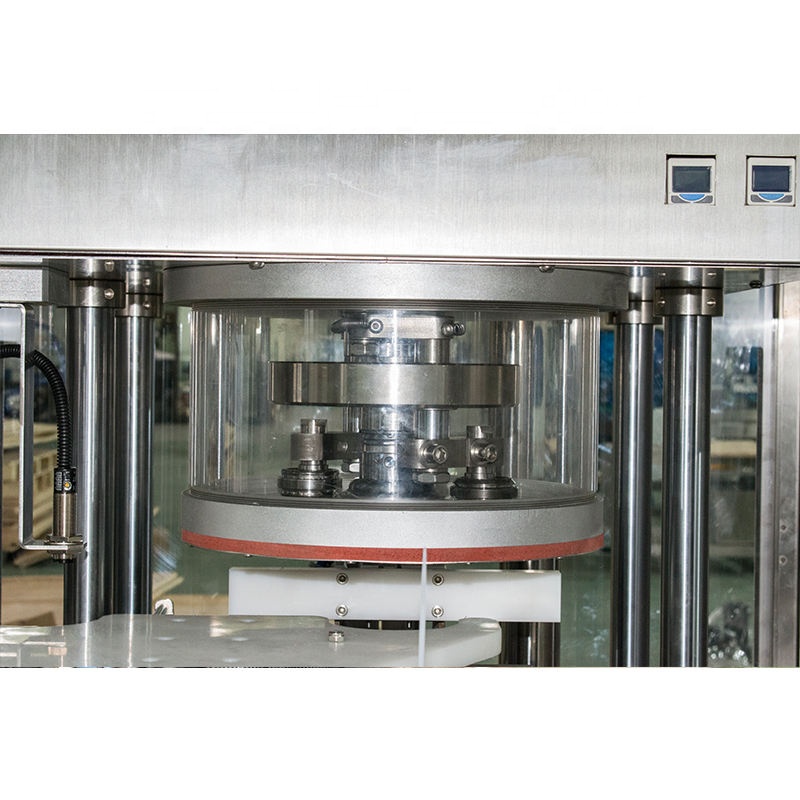 Máquina automática de sellado de latas de nitrógeno al vacío