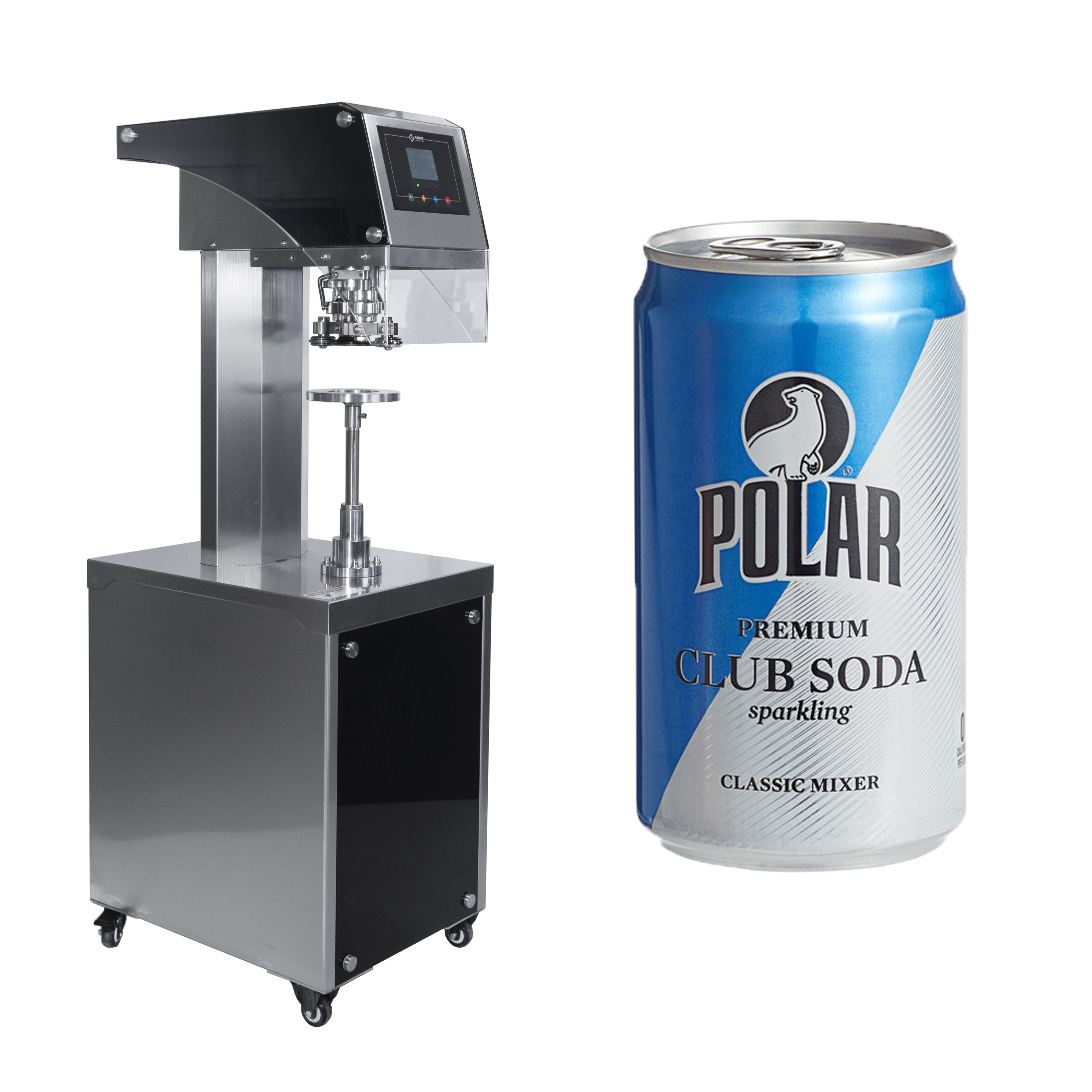 Atún café cerveza cola bebida tarro plástico metal aluminio lata máquina de sellado