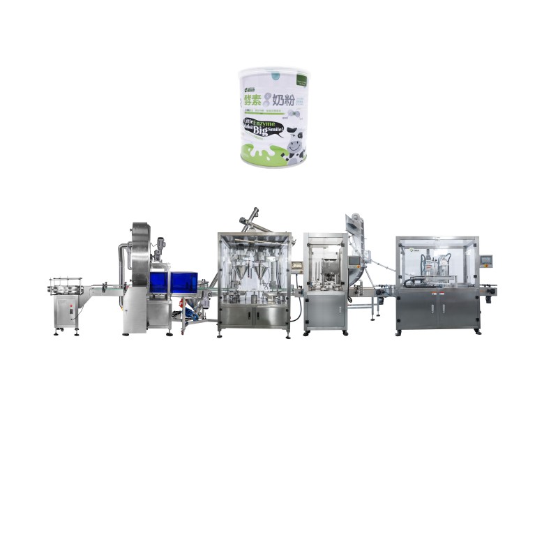 Milk Powder Vacuum Nitrogen Filling and Packaging Production Line