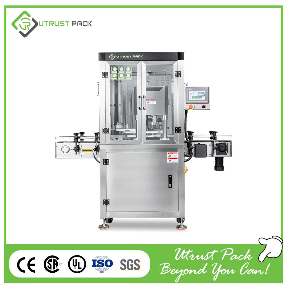 Utrust Machinery - Máquina selladora de latas de atún para latas, selladora de alimentos enlatados